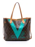 Louis Vuitton Pre-Owned 2015 Monogram V Neverfull MM tote bag - Blue