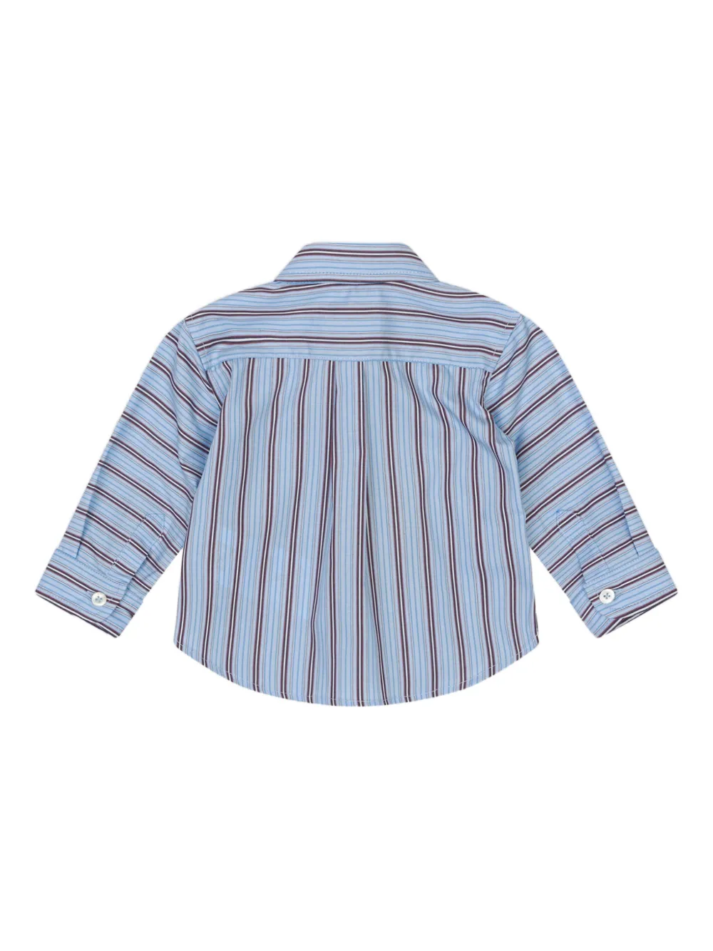 ETRO KIDS Pegasus gestreept shirt Blauw