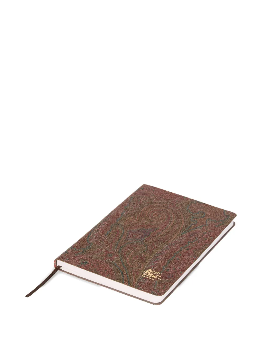 Etro Home Paisley-pattern Notebook (21cm X 14.5cm) In Brown
