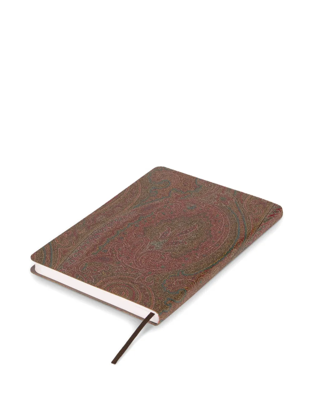 Etro Home Paisley-pattern Notebook (21cm X 14.5cm) In Brown