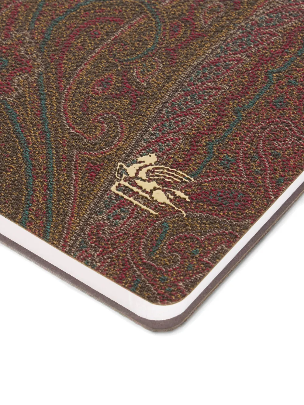 Etro Home Paisley-pattern Notebook (21cm X 14.5cm) In Brown