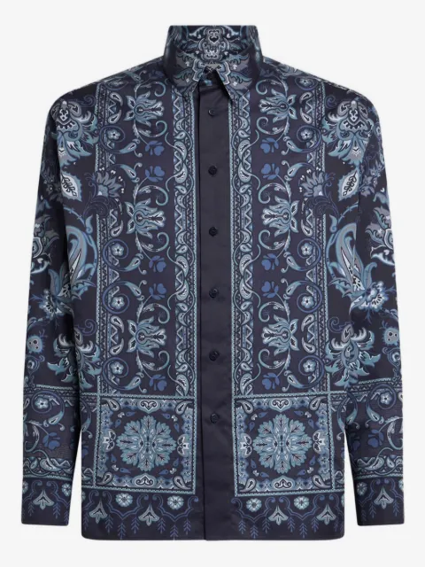ETRO paisley-print cotton shirt