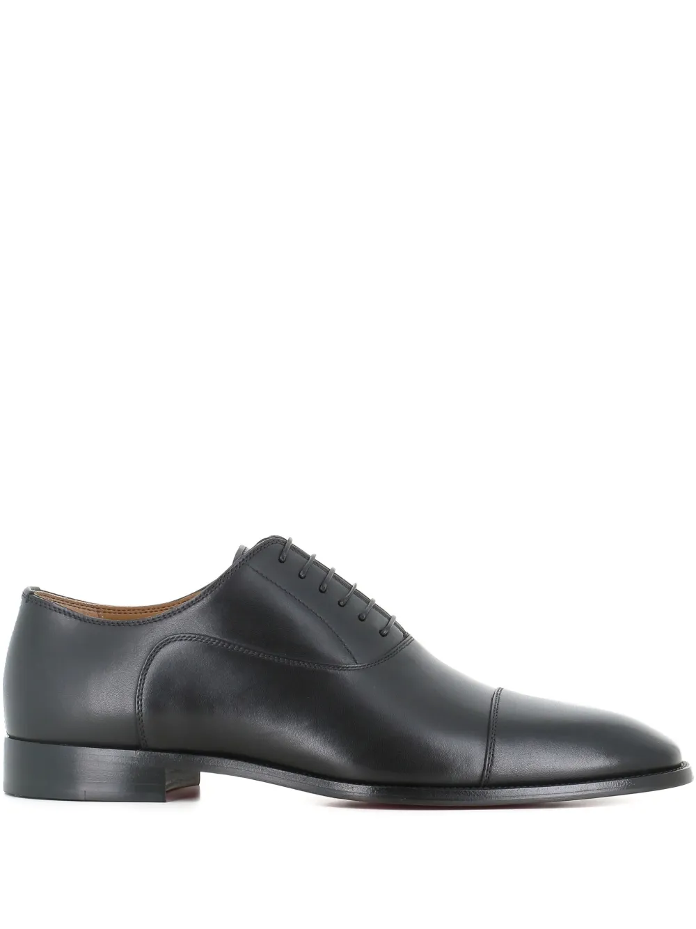 Christian Louboutin leather Oxford shoes | Black | Image 1