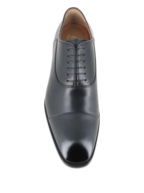 Christian Louboutin Sapato Oxford De Couro Preto FARFETCH BR