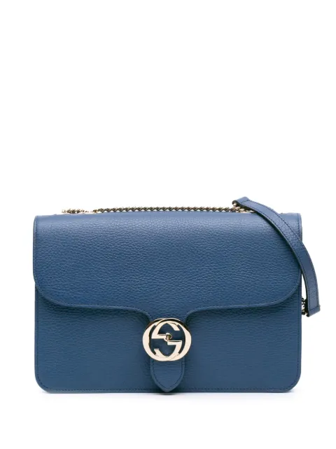 Gucci Pre-Owned 2016-2025 Medium Dollar Calfskin Interlocking G crossbody bag