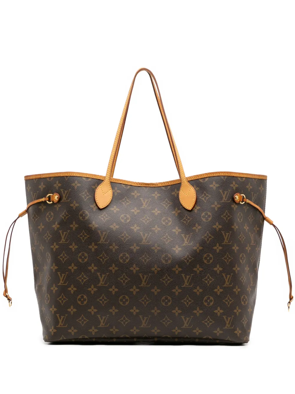 Louis Vuitton Pre-Owned 2012 モノグラム ネヴァーフル GM トートバッグ - ブラウン Louis Vuitton Pre-Owned 2012 モノグラム ネヴァーフル GM トートバッグ - ブラウン