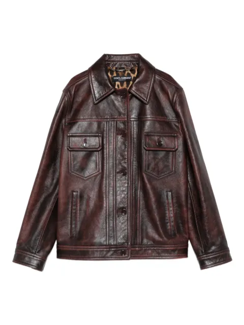 Dolce & Gabbana flap-pocket jacket