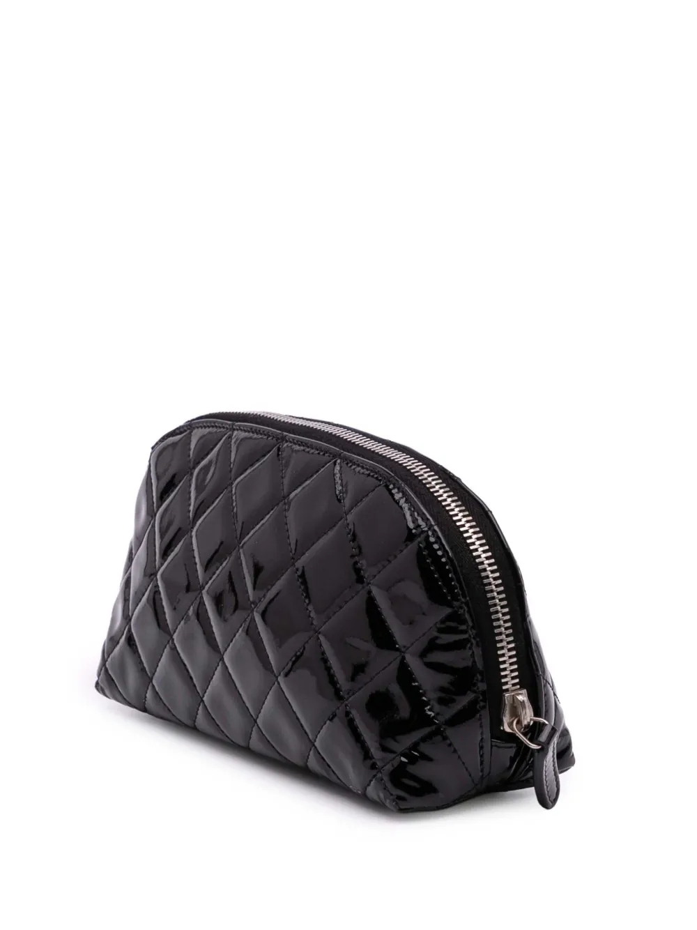 CHANEL Pre-Owned 2010-2011 CC Quilted Patent Cosmetic pouch | Image 2