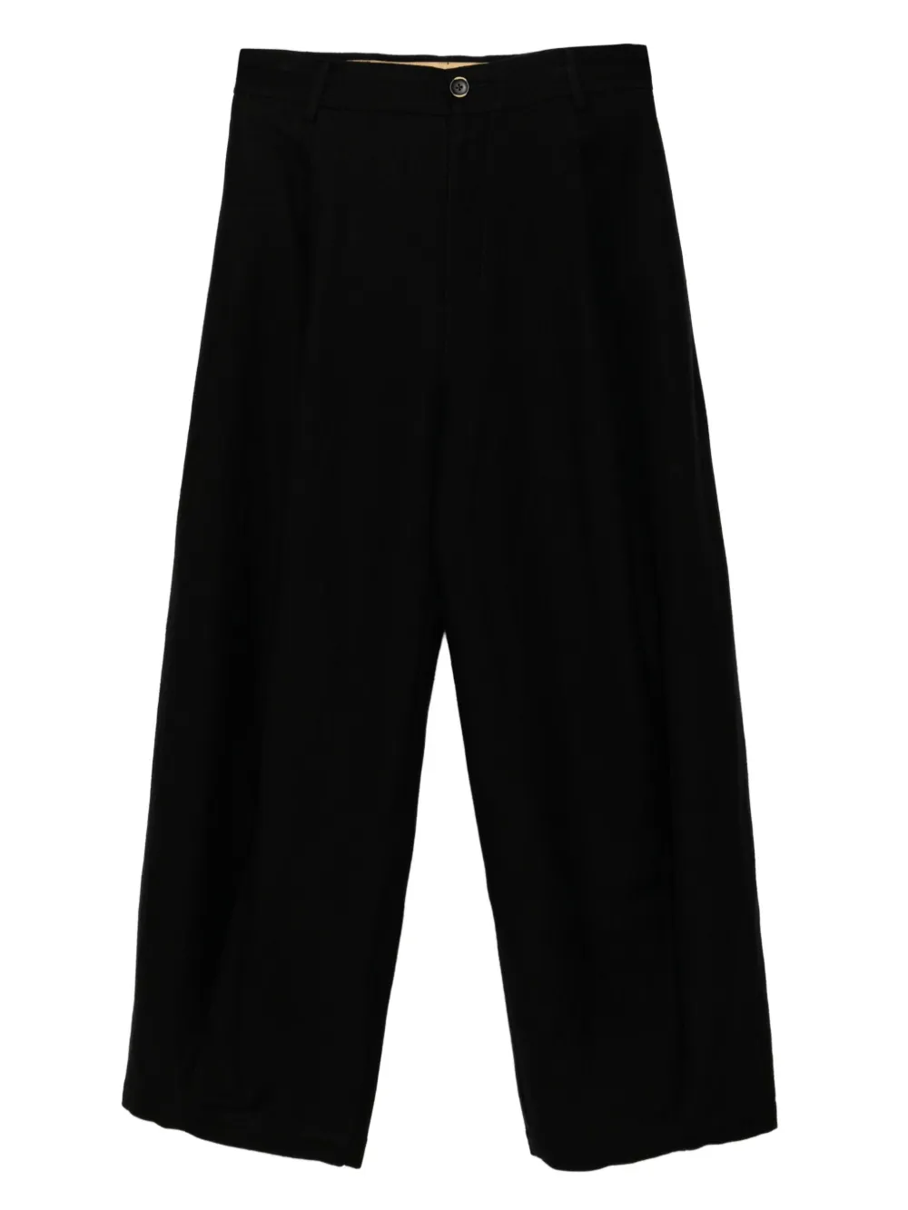 Uma Wang pleated pocket-detail trousers | Black | Image 1