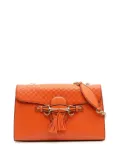 Gucci Pre-Owned 2016-2025 Medium Microguccissima Emily shoulder bag - Orange