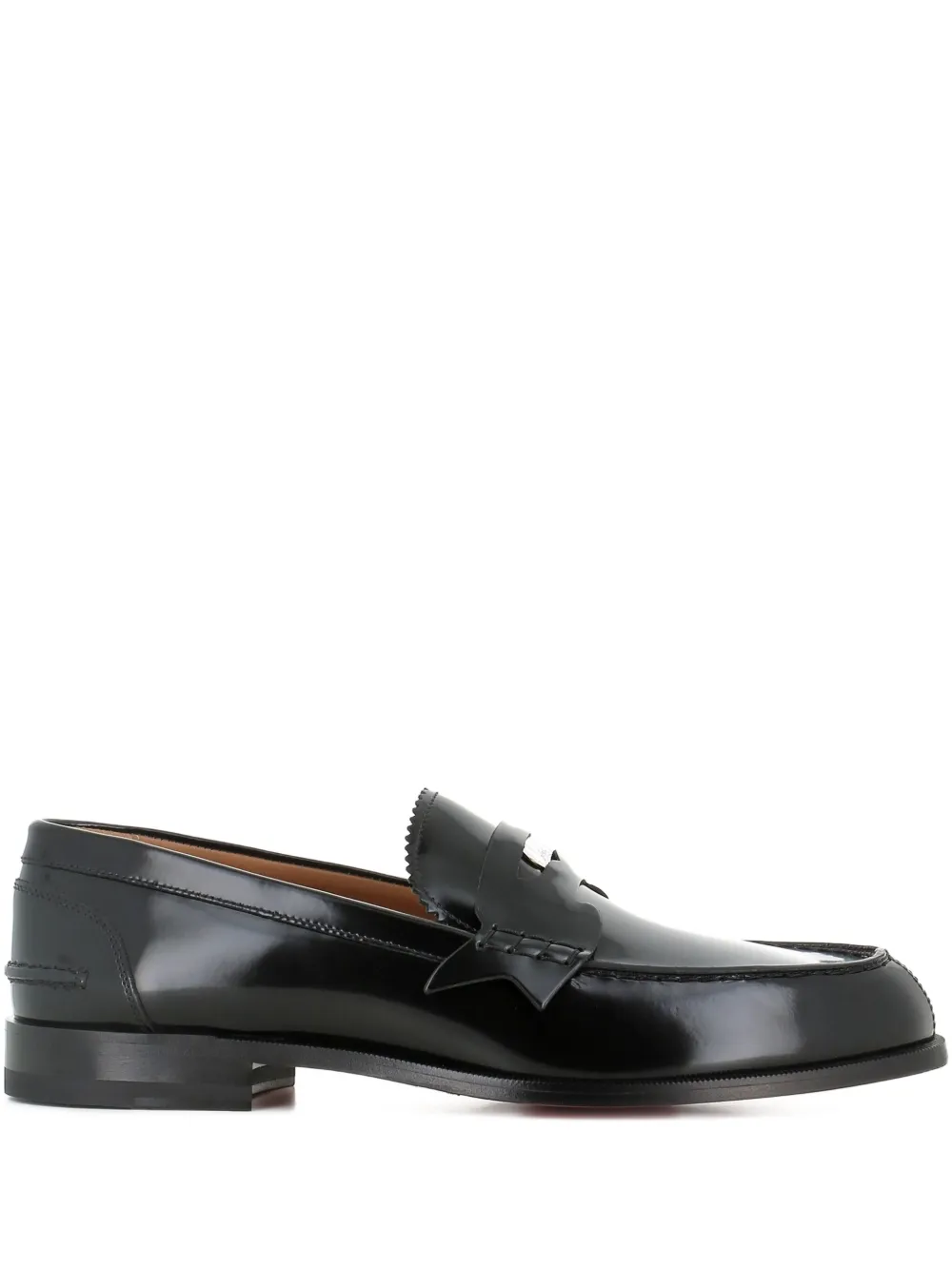 Christian Louboutin レザー ペニーローファー | ブラック | Image 1