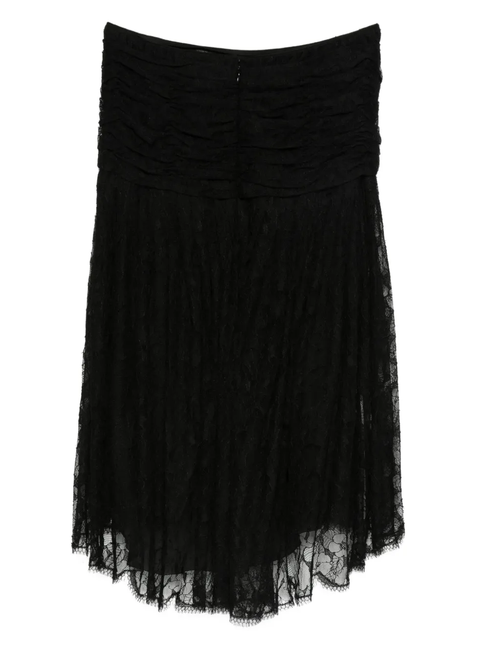 CHANEL Pre-Owned 2005 rok met kanten detail - Zwart