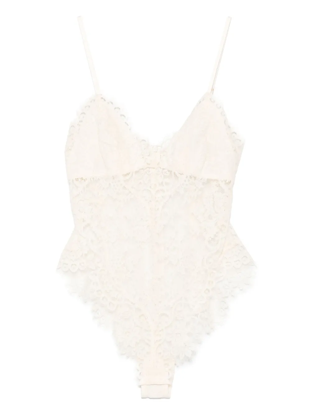 ZIMMERMANN Lace Teddy bodysuit | Neutrals | Image 1