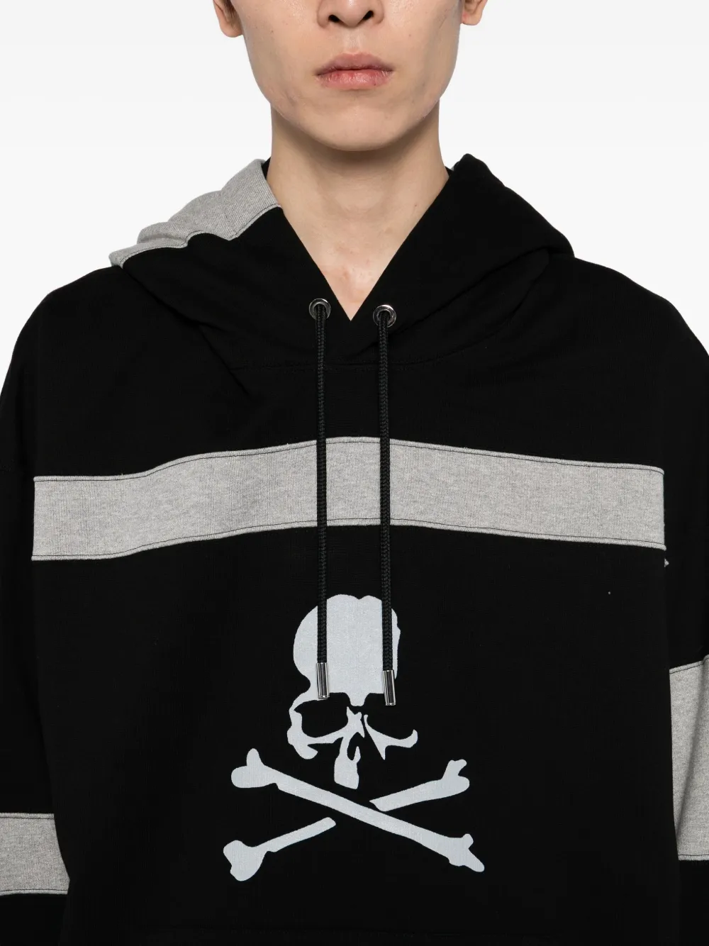 Mastermind Japan Hoodie met logoprint Zwart