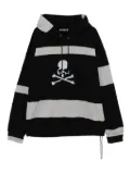 Mastermind Japan logo-print hoodie - Black