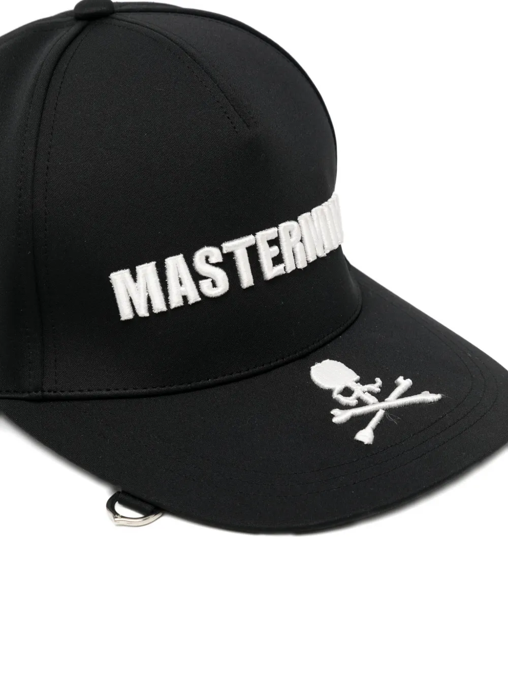 Mastermind Japan Logo-embroidered Cap In Black