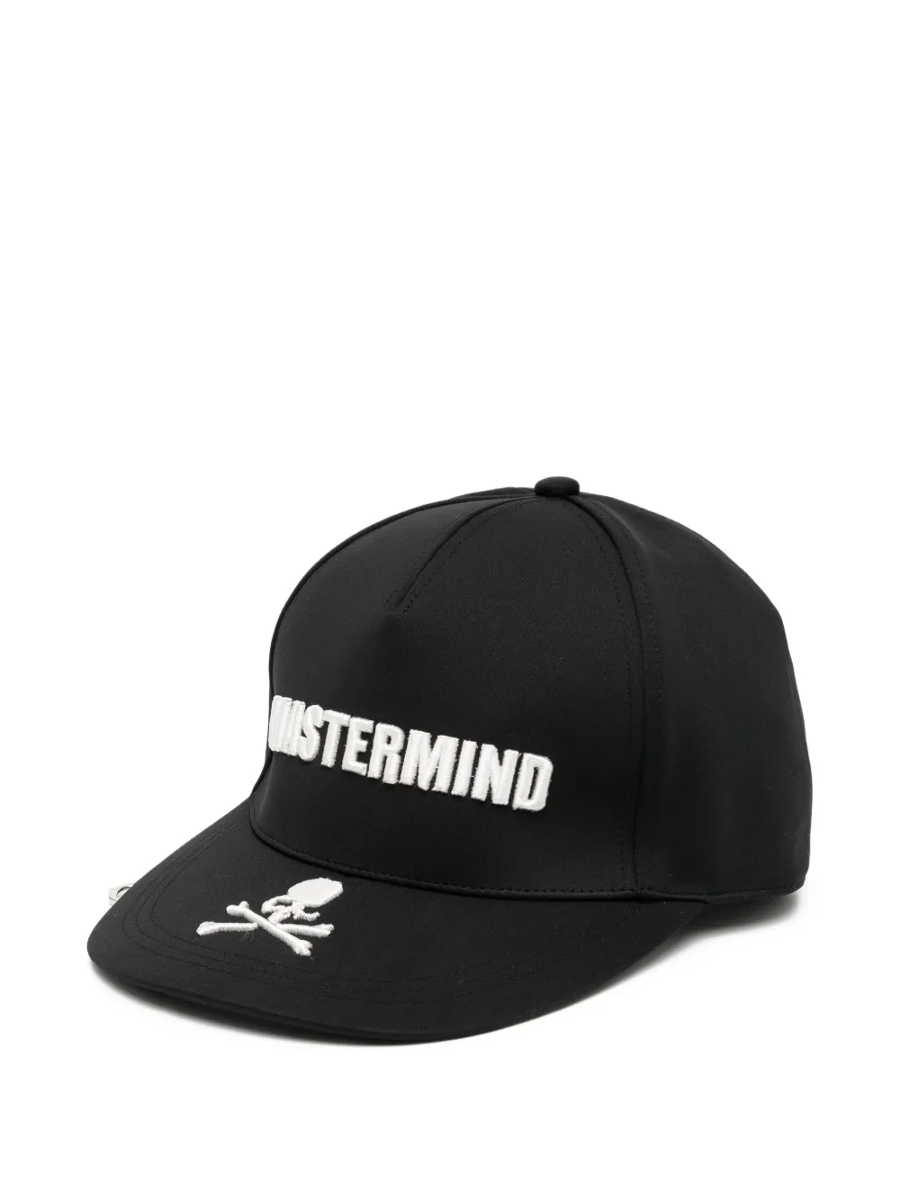 Mastermind Japan Logo-embroidered Cap In Black