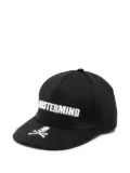 Mastermind World logo-embroidered cap - Black