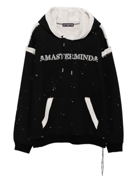 Mastermind World logo-print hoodie