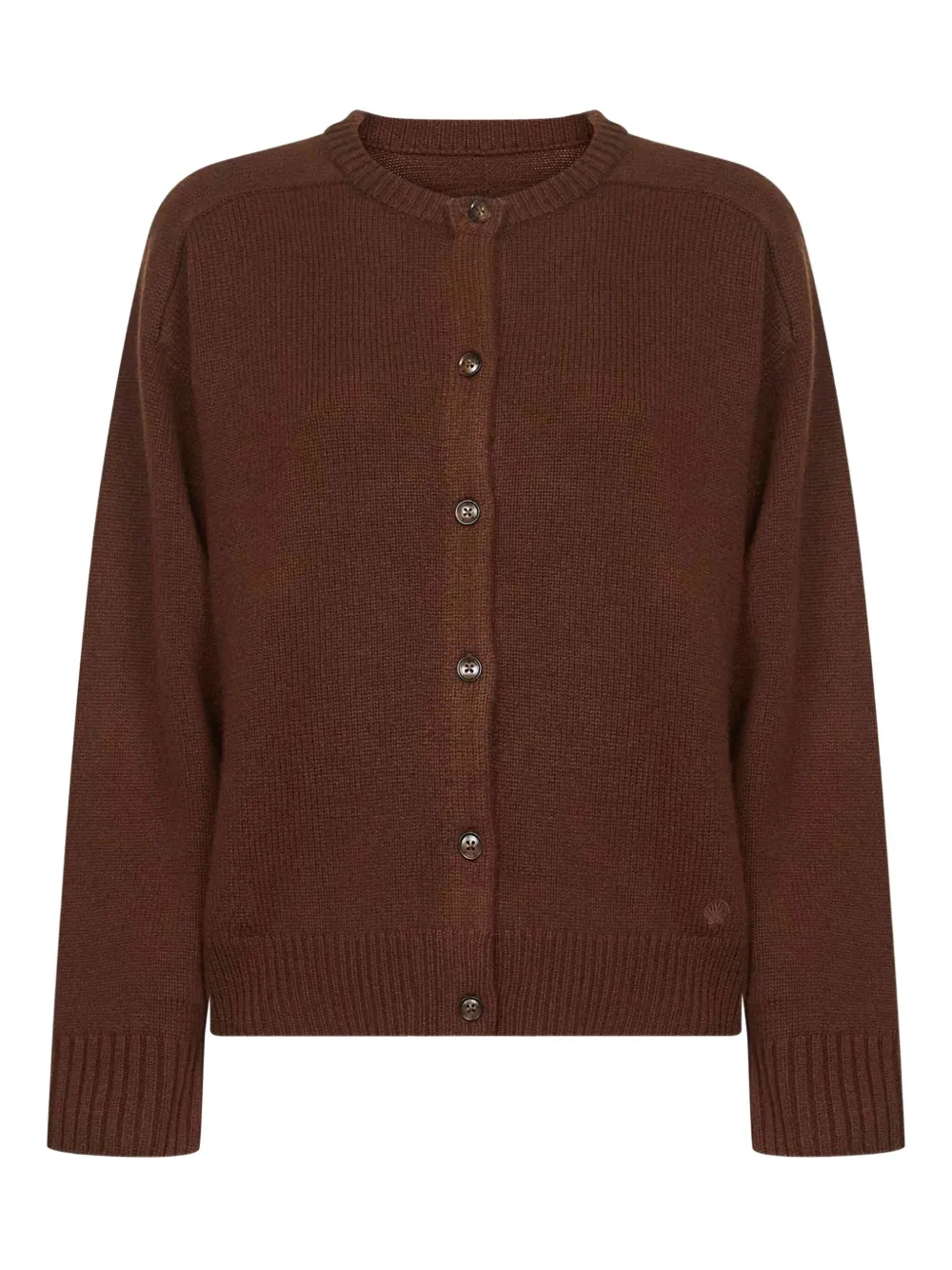 LouLou de Saison Vest met knopen Bruin