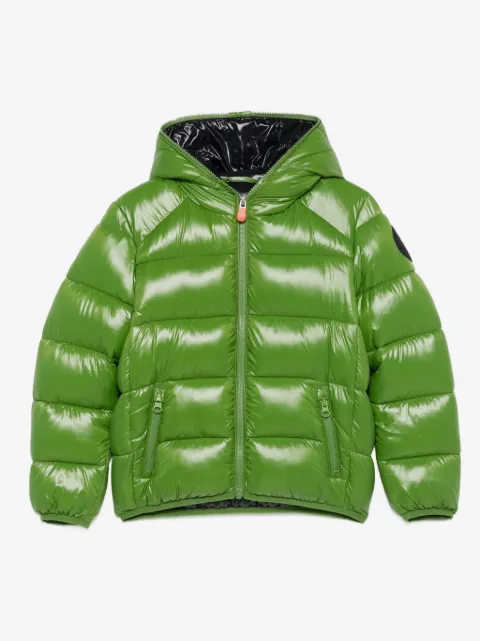 Save The Duck Kids quilted hooded jacket