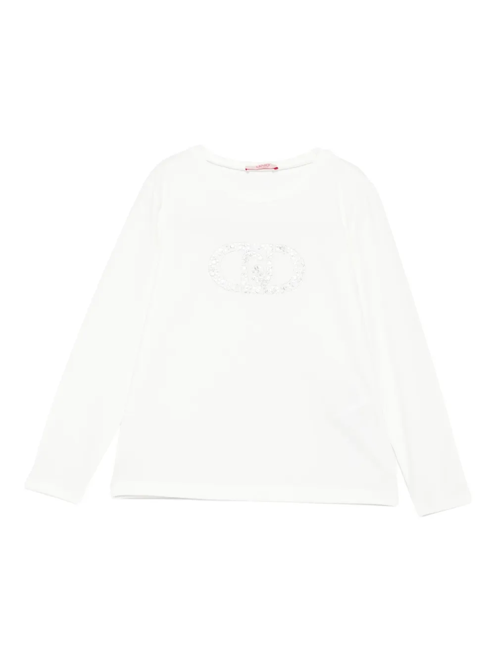 Liu Jo Kids playera con detalles de cristal | blanco | Image 1