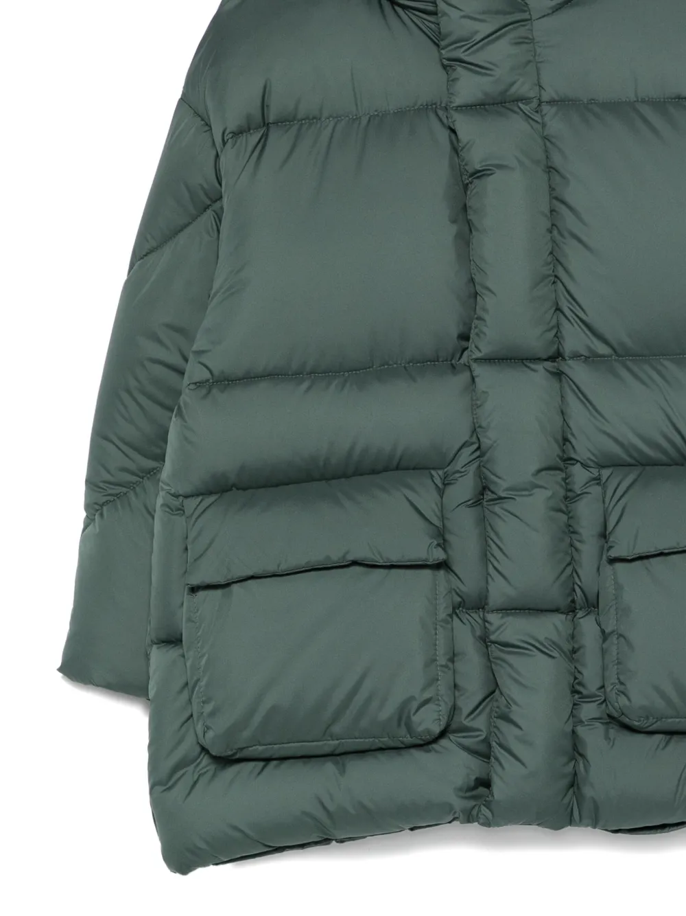 Il Gufo Gewatteerde jas Groen