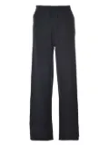 Alberta Ferretti ribbed-waistband trousers - Black