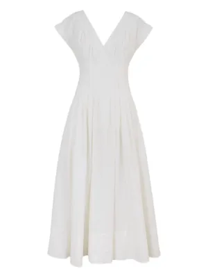 zimmermann white pleated dress Zimmermann Pleated Dress