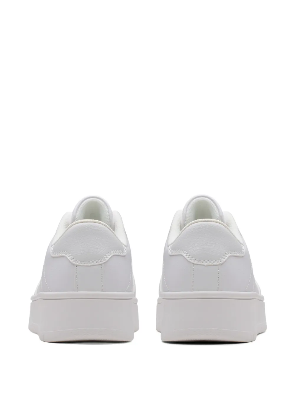 Clarks Kids Barley Step lace-up sneakers Wit