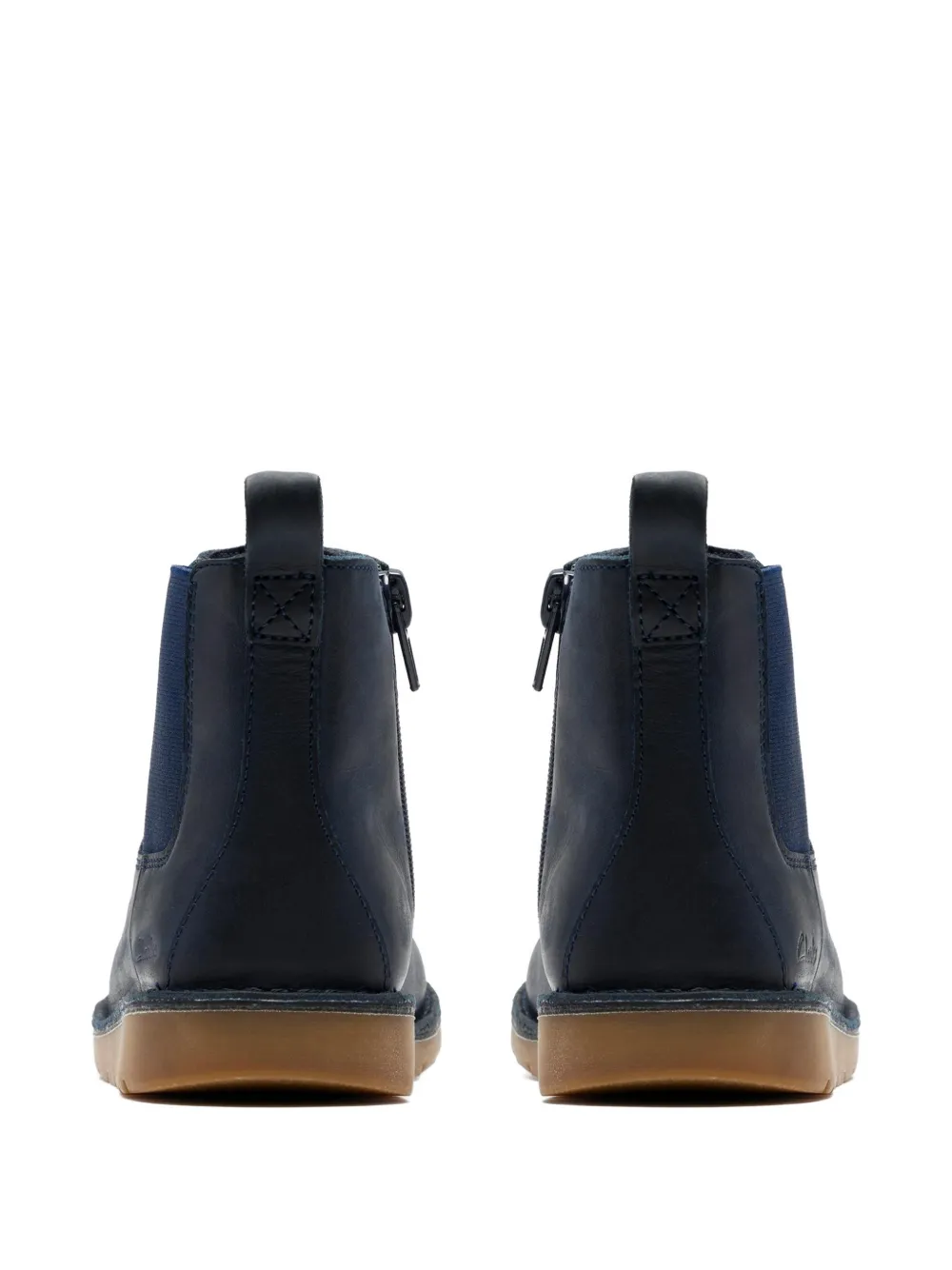 Clarks Kids zipped ankle boots Blauw