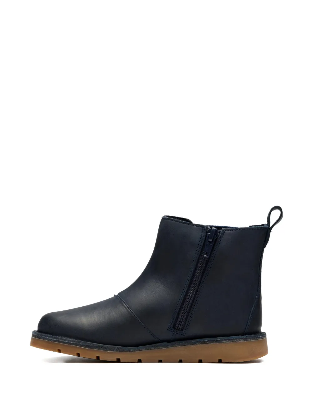 Clarks Kids zipped ankle boots Blauw