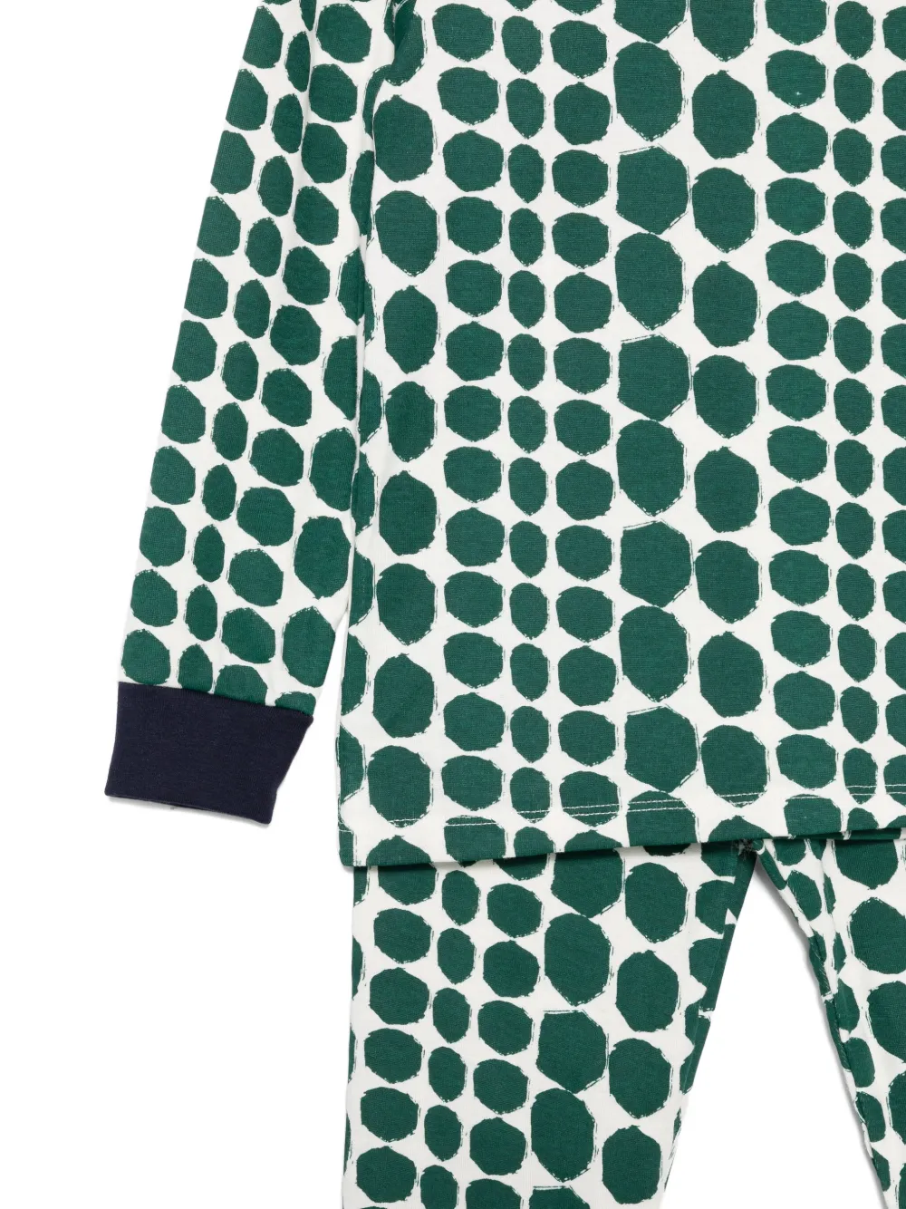 Petit Bateau Pyjama met stippen Wit
