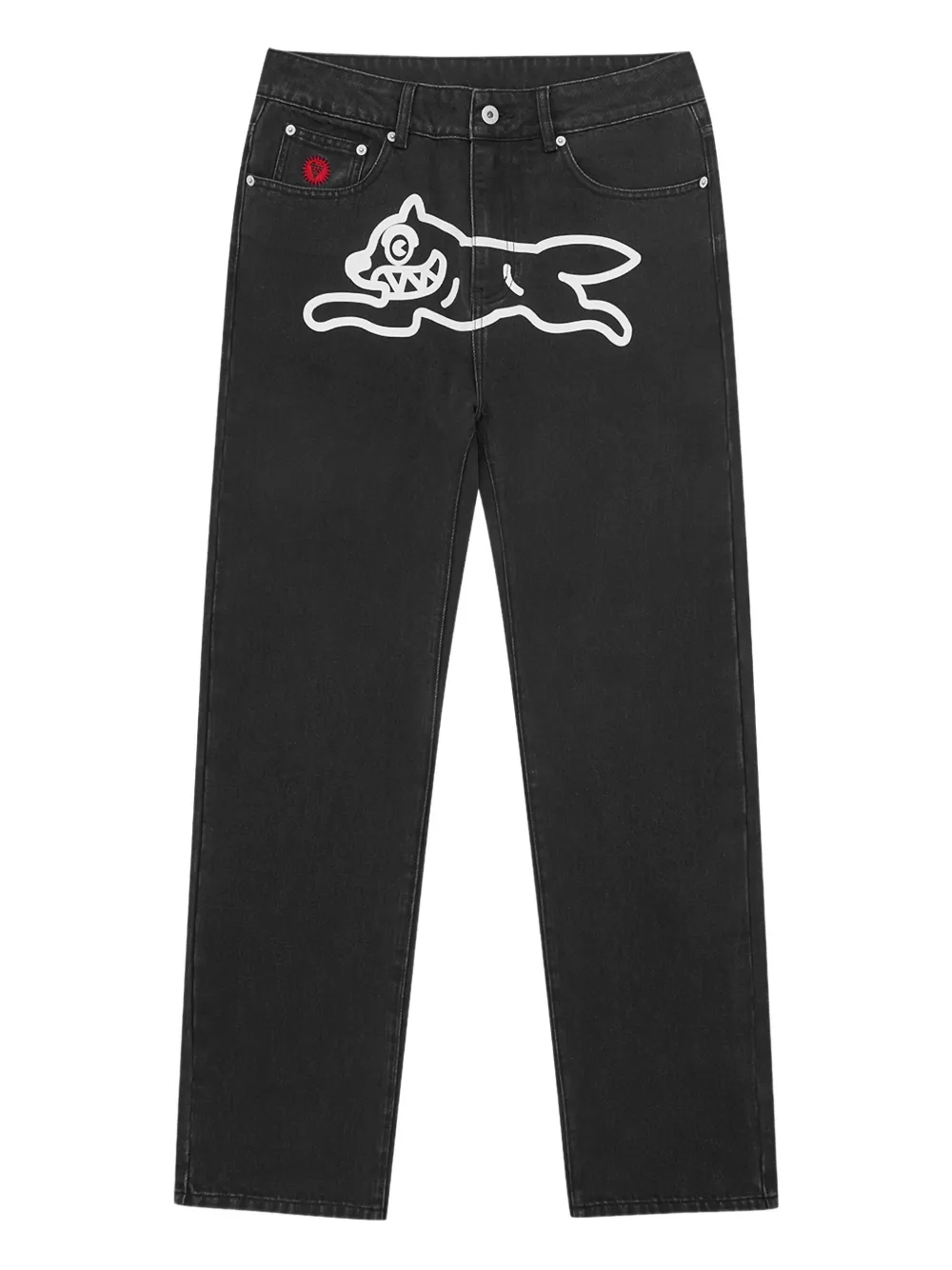ICECREAM Running Dog jeans | Black | Image 1
