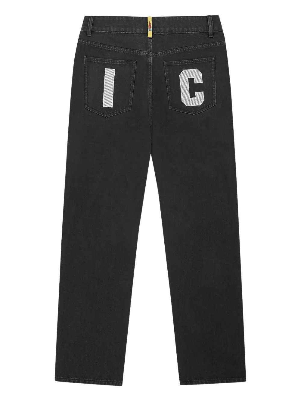 ICECREAM Running Dog jeans - Zwart