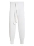 Antonelli drawstring straight trousers - White