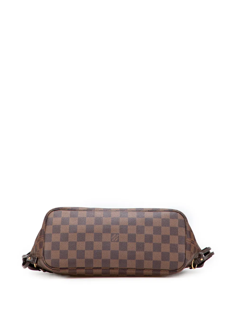 Pre-owned Louis Vuitton 2010 Damier Ebene Neverfull Pm Tote Bag In Brown