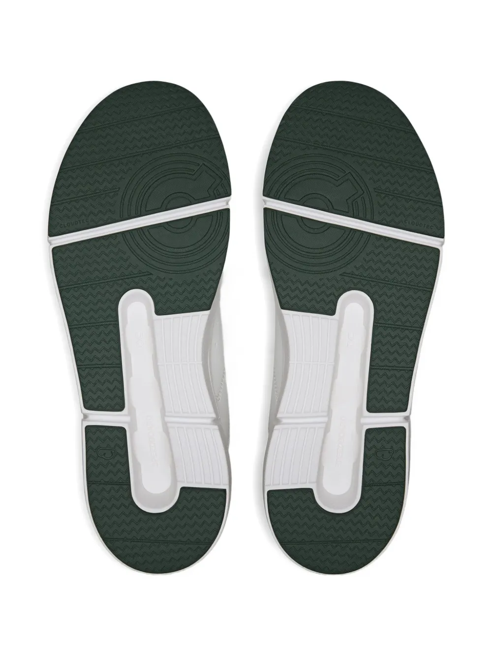 On Running The Roger Lace-up Trainers In White