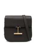 TOM FORD grain leather tara mini shoulder bag - Brown