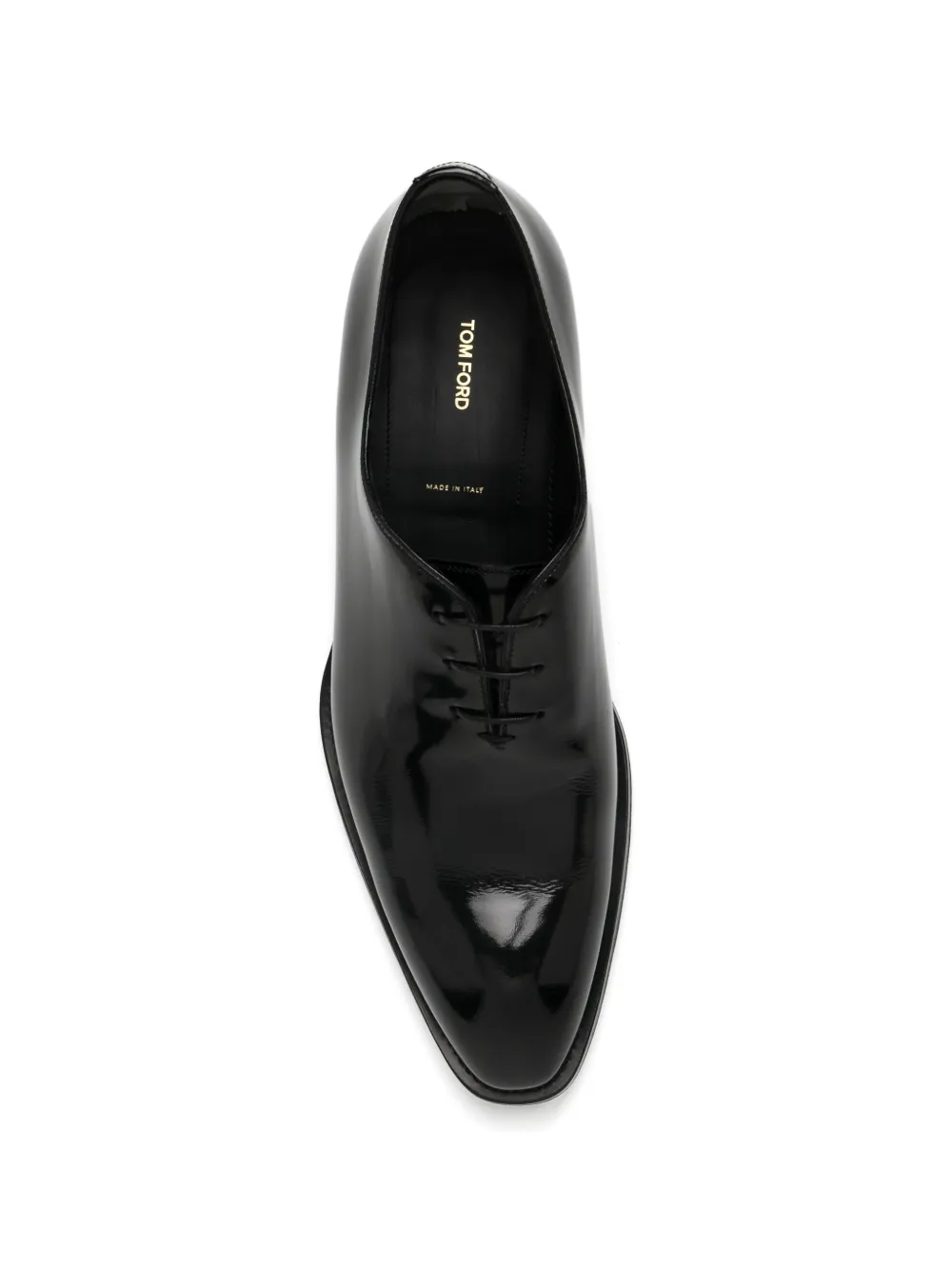 TOM FORD Leren Oxford schoenen Zwart