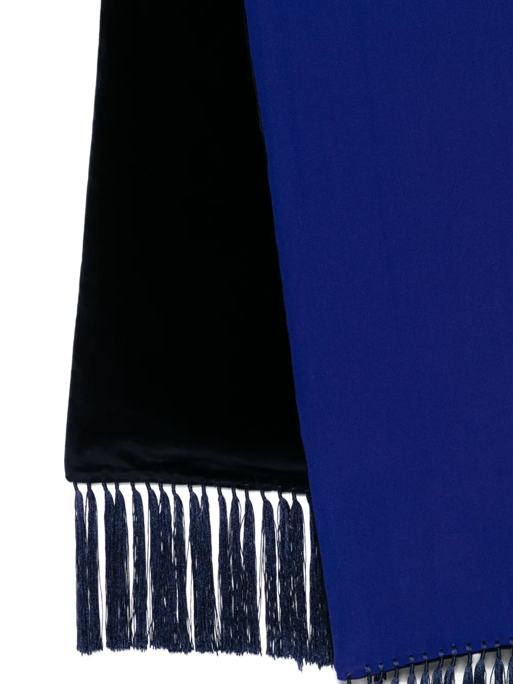 Tom Ford Silk Scarf In Blue