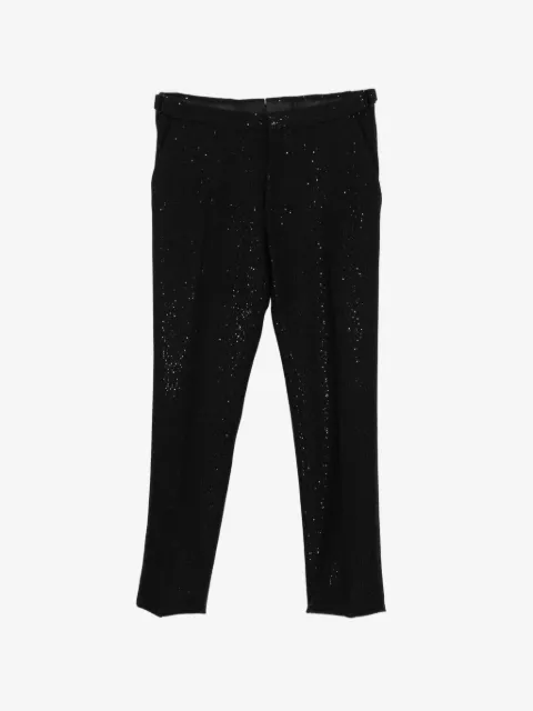 TOM FORD sequinned bouclé trousers
