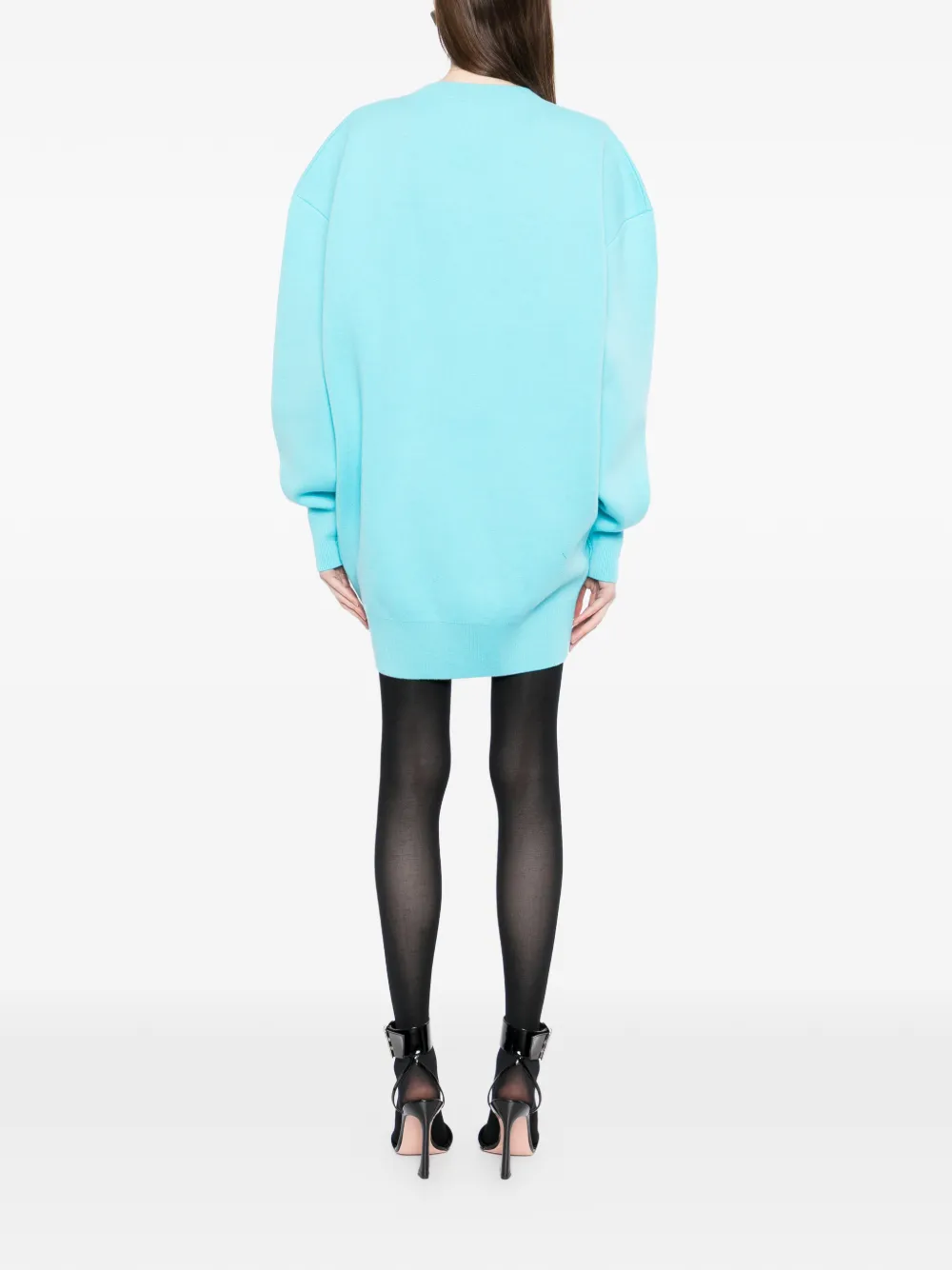 TOM FORD Gebreide jurk Blauw