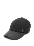 Stefano Ricci leather baseball cap hat - Black