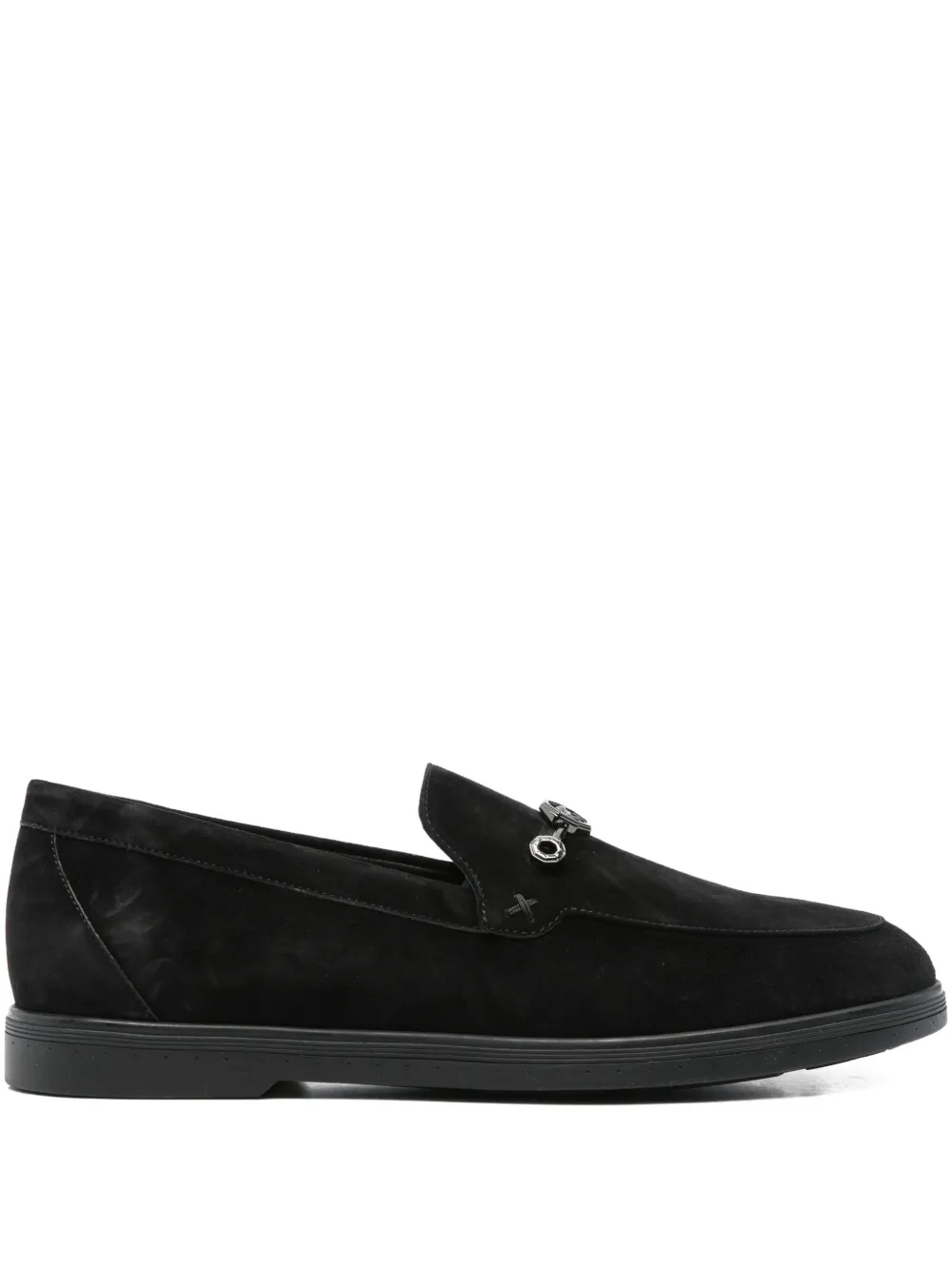 Stefano Ricci chain-detail loafers | Black | Image 1
