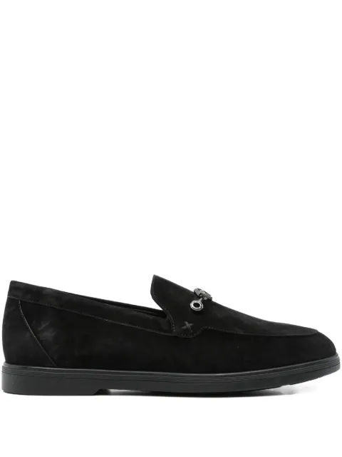 Stefano Ricci chain-detail loafers