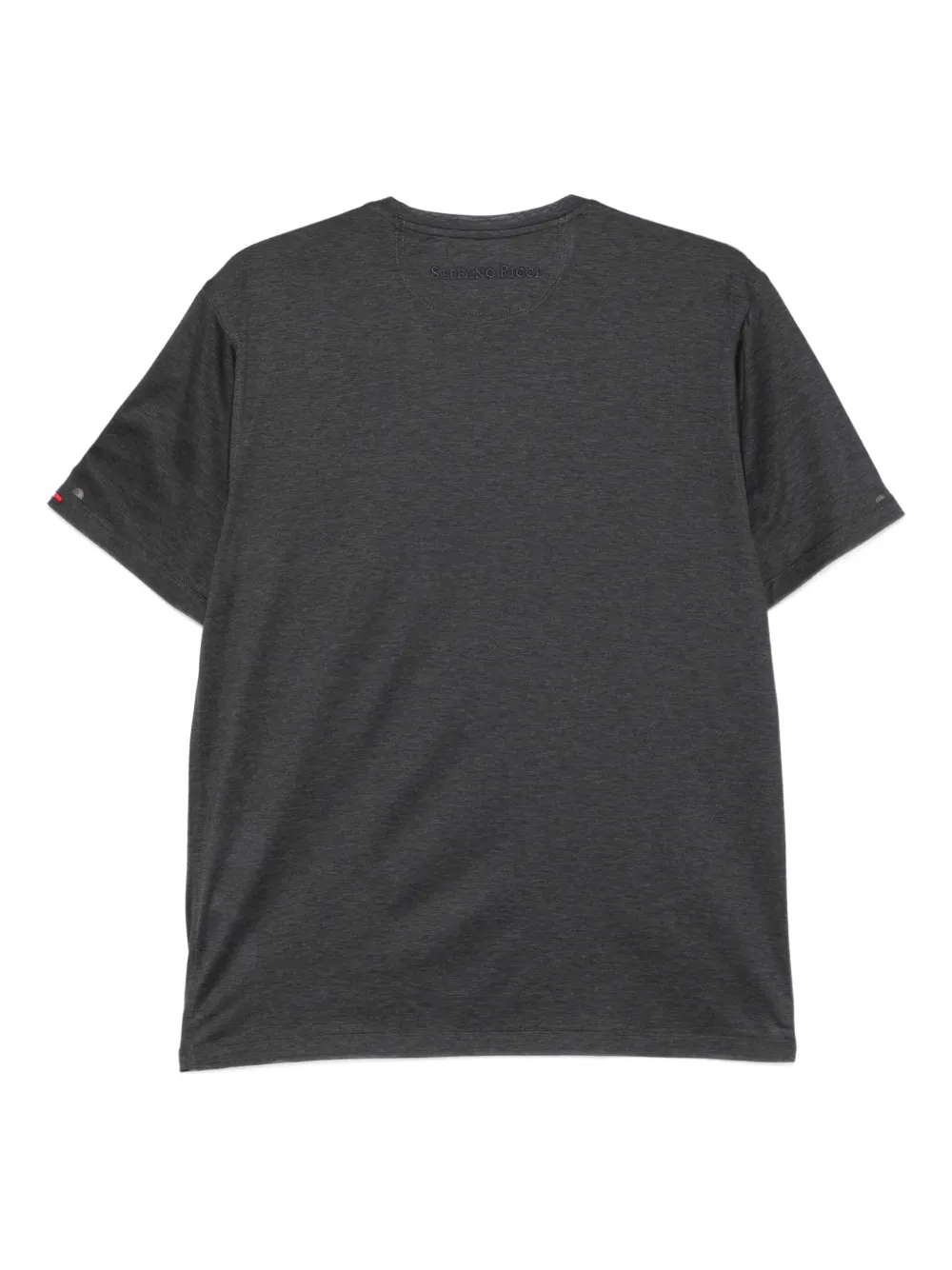 Stefano Ricci T-shirt met geborduurd detail - Grijs