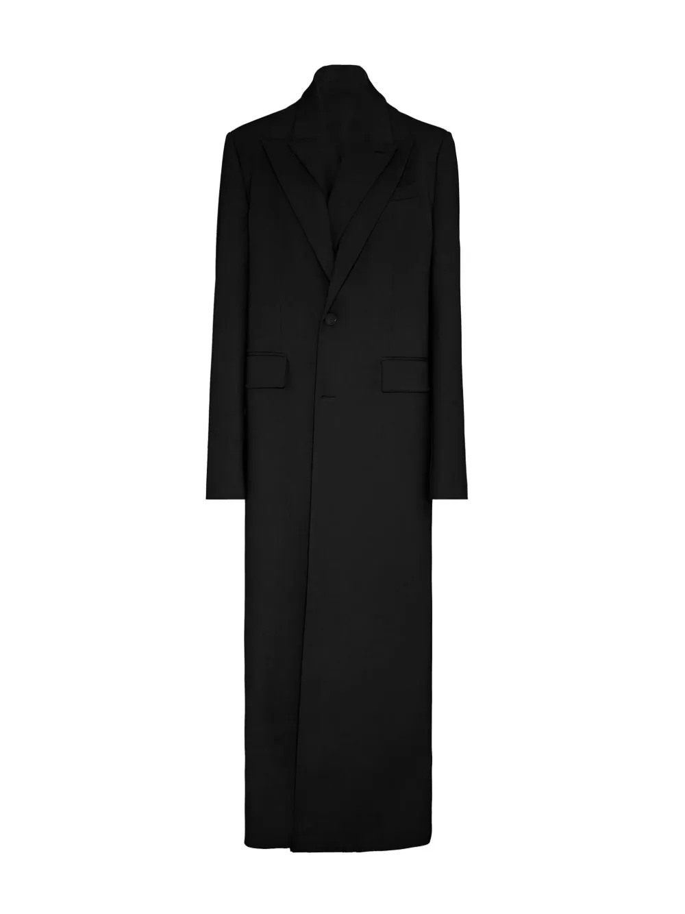 Jean Paul Gaultier single-breasted longline coat | Single Breasted Coats | Image 2