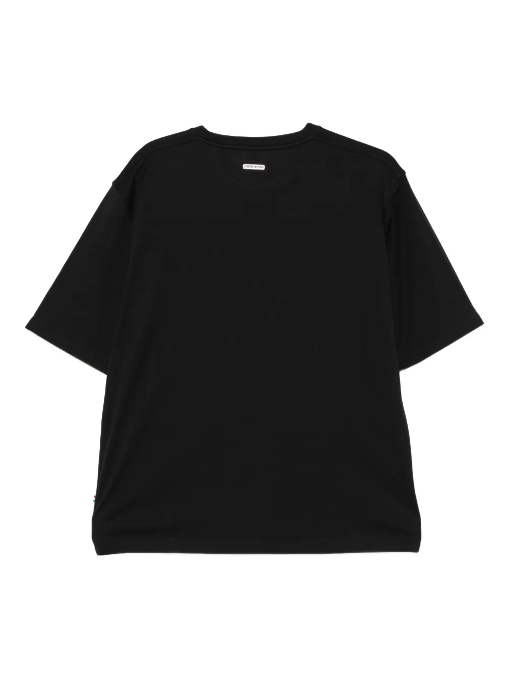 Stefano Ricci T-shirt met logoplakkaat - Zwart