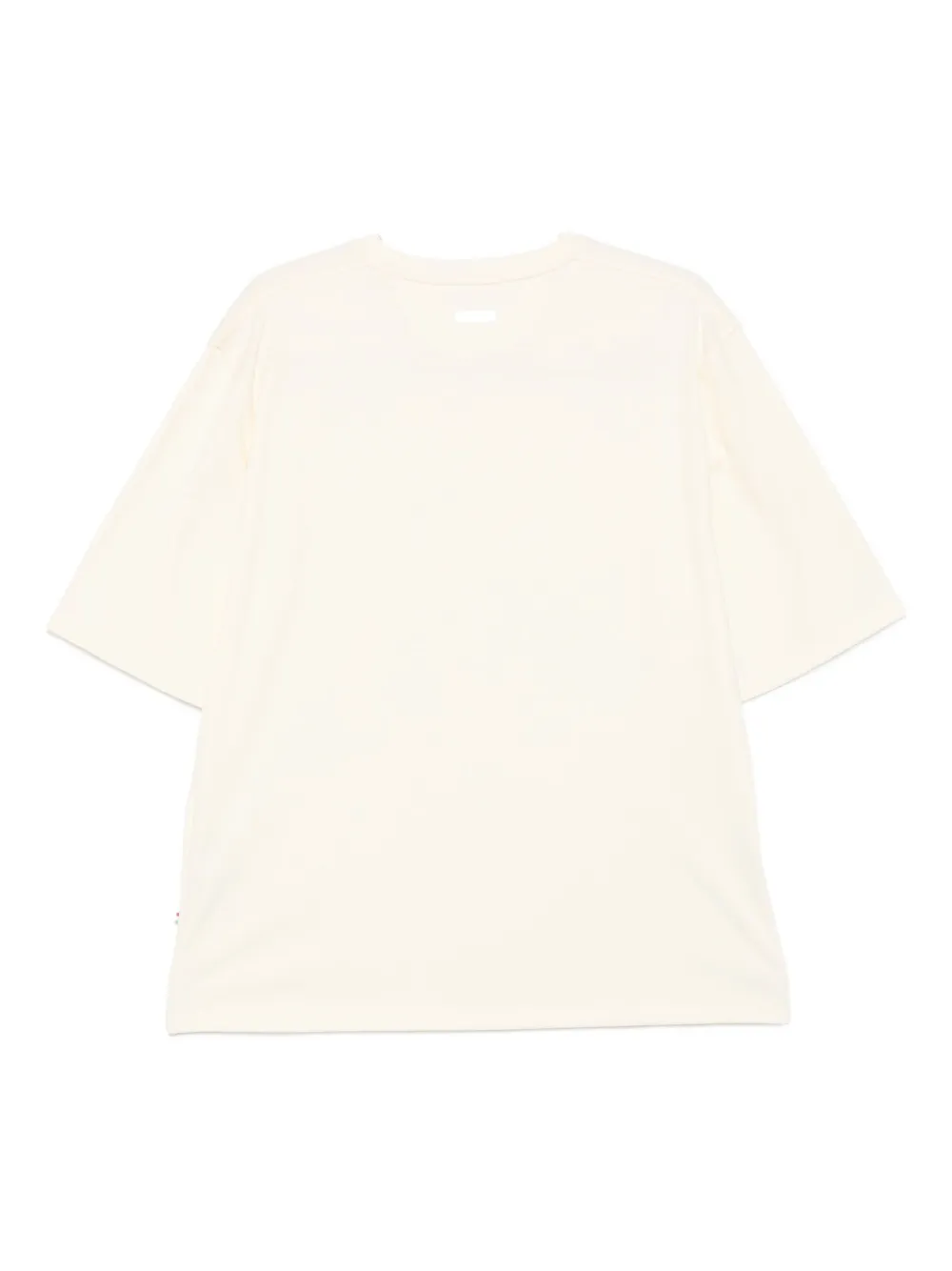 Stefano Ricci T-shirt met logoplakkaat - Beige